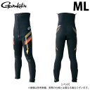(c)【取り寄せ商品】 がまかつ GM5811 (ML/ブラック×レッド) 鮎タイツ(3mm厚) (フィッシングウェア・鮎用品/2023年春夏モデル)