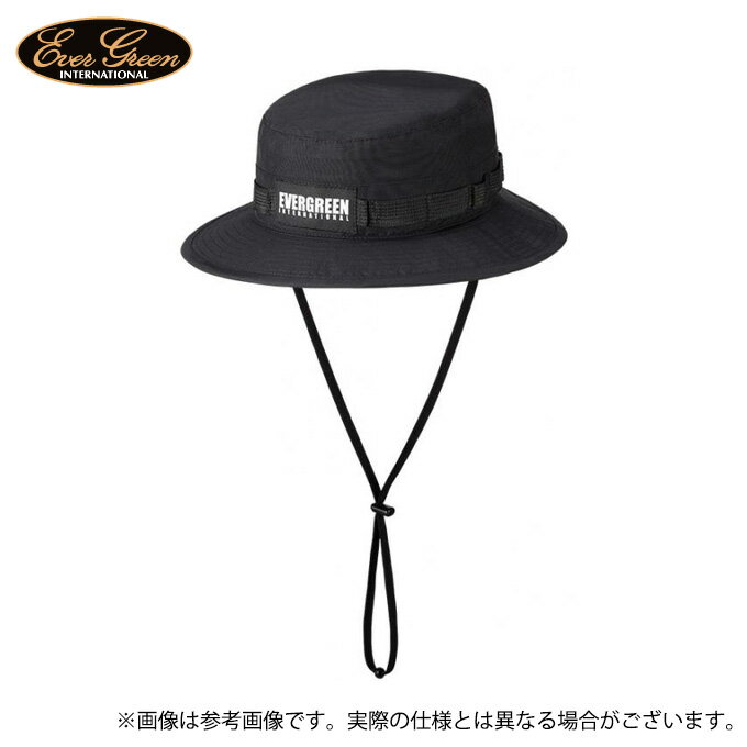 (c)【取り寄せ商品】 エバーグリーン E.G.レインブーニーハット (ブラック／フリー) (帽子・ハット／2023年モデル)