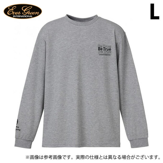 20230524-06【B-TRUEドライミックスロングTシャツ タイプ1】高機能素材「DrymixR」を採用した快適ウェア。●サイズ：M L LL 3L●カラー：ブラック、ホワイト、グレー、カーキ≪詳細・特徴≫■高機能素材「Drymix(R)」「吸水速乾」・「UVケア」・「遮熱」・「抗ピリング（毛玉防止）」機能を備えた「Drymix(R)」素材採用。 ポリエステルでありながら、綿のようなソフトな手触りが特徴的。 ≪関連ワード≫ロンT、長袖、Tシャツ、ウエア、ウェア、アウトドア、釣り、フィッシング、ビートゥルー、EG、エバーグリーン、EVERGREEN≪関連商品≫エバーグリーン B-TRUEドライミックスロングTシャツ タイプ1