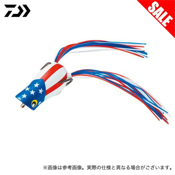 (5)【目玉商品】 ダイワ スティーズ チキータ フロッグ Old Glory (バスルアー・フロッグ)