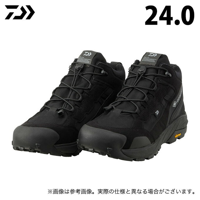 (c)【取り寄せ商品】 ダイワ DS-2301G (ブラック／24.0) FOGLER GORE-TEX ミッドカット (靴・シューズ..