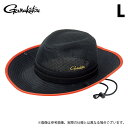 (c)【取り寄せ商品】 がまかつ GM9890 (ブラック×レッド/L) ライトクールストローハット (帽子・ハット/2023年モデル) 【Σ01】