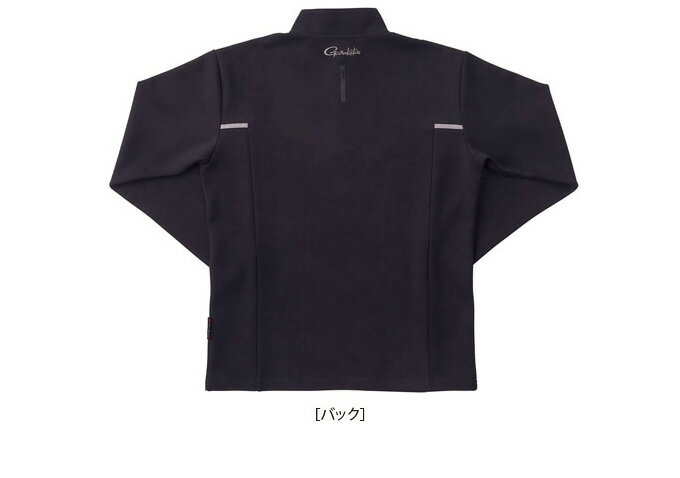 (c)【取り寄せ商品】 がまかつ アノラックジップシャツ GM-3653 (カラー：ブラック) /2020年秋冬モデル