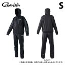 (c)【取り寄せ商品】 がまかつ GM3714 (ブラック×ブラック/S) スウェットスーツ (フィッシングウェア/2023年秋冬モデル) /23AW