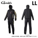 (c)【取り寄せ商品】 がまかつ GM3714 (ブラック×ゴールド/LL) スウェットスーツ (フィッシングウェア/2023年秋冬モデル) /23AW