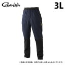 (c)【取り寄せ商品】 がまかつ GM3717 (ブラック/3L) アクティブインシュレーションパンツ (フィッシングウェア/2023年秋冬モデル) /23AW