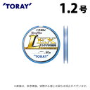 (c)【取り寄せ商品】 東レ トヨフロン(R) スーパーL・EX ハイパー (1.2号/50m巻) (釣糸・ライン) /TORAY