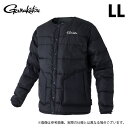 (c)【取り寄せ商品】 がまかつ GM3723 (ブラック×ブラック/LL) ライトダウンジャケット (フィッシングウェア/2023年秋冬モデル) /23AW