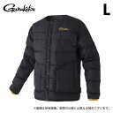 (c)【取り寄せ商品】 がまかつ GM3723 (ブラック×ゴールド/L) ライトダウンジャケット (フィッシングウェア/2023年秋冬モデル) /23AW