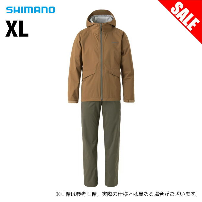 シマノ　RA-005V ベーシック フィッシングレインスーツ XS ネイビー　【釣具　釣り具】