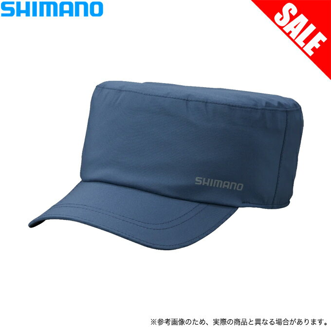 (5)【目玉商品】シマノ レイン ワークキャップ CA-001V ブルーグレー M (帽子) /1s6a1l7e-wear / s-w-23