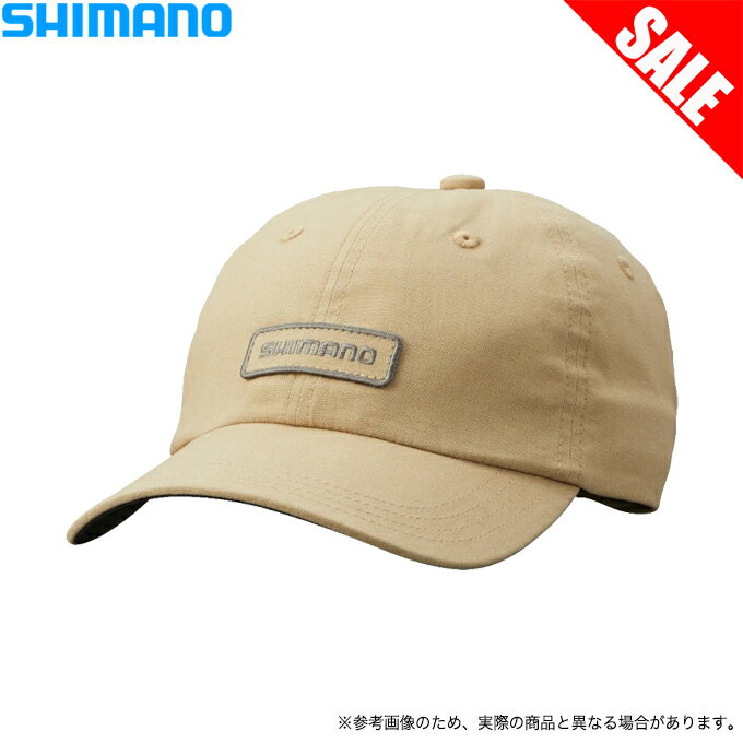 (5)【目玉商品】シマノ コットン キャップ CA-005V ジュートベージュ M (帽子) /1s6a1l7e-wear / s-w-23