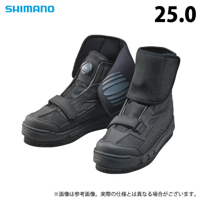 (c) シマノ FS-013W (25.0／ブラック) リミテッドプロ ウェットシューズ (靴・シューズ／2023年秋冬モデル) /23AW