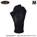 (c)【取り寄せ商品】 エバーグリーン E.G.ウィンターグローブ(フィンガーレス) ブラック/ブラックロゴ Mサイズ (手袋・グローブ/2023-24年秋冬モデル) /23-24AW