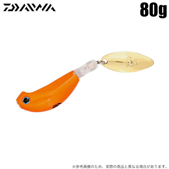 (5)ダイワ 紅牙ブレードブレーカーTG玉神ヘッド 80g PH紅牙オレンジ (タイラバ ヘッド)
