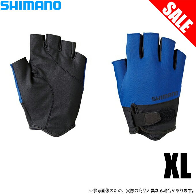 (5)【目玉商品】シマノ GL-009V (ブルー／XL) 