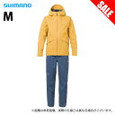 (7)【目玉商品】 シマノ RA-005V (M／ドライマンゴー) ベーシック フィッシングレインスーツ (フィッシングウェア／2022年春夏モデル) /1s6a1l7e-wear / s-w-23