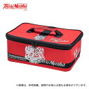 (c)【取り寄せ商品】 釣武者 ツール&ランチBOX (長方形タイプ/Mushaレッド) (鞄・バッグ/2023年モデル) /TsuriMusha 【Σ01】