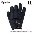 (c)【取り寄せ商品】 がまかつ GM7296 (ブラック×ブラック/LL) エルゴグリップグローブ(5本切/ハーフショート) (手袋・グローブ/2024年モデル) /Gamakatsu(4)