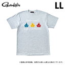 (c)【取り寄せ商品】 がまかつ GM3743 (LL/アッシュ) Tシャツ(ダンゴウオ) (フィッシングウェア・鮎用品) /Gamakatsu /2024年鮎カタログ製品