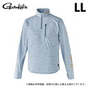 (c)【取り寄せ商品】 がまかつ GM3728 (LL/ライトグレー) NO FLY ZONE(R) ジップシャツ (フィッシングウェア・鮎用品) /ノーフライゾーン /Gamakatsu /2024年鮎カタログ製品 【Σ01】