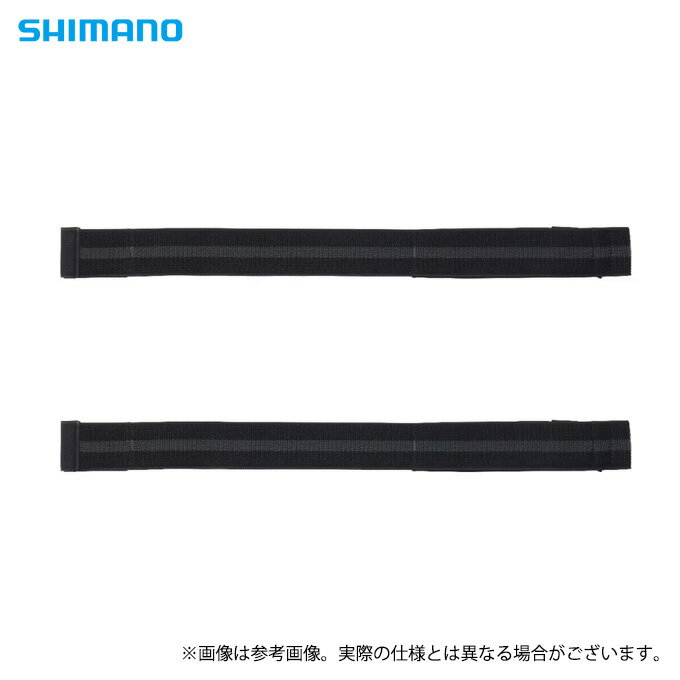 (5) シマノ BE-002X ワンハンドロッドベルト ブラック (フィッシングツール・ロッド収納／2024年モデル)
