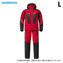 (5) シマノ RA-140X (L/ブラッドレッド) リミテッドプロ ゴアテックス プロ レインスーツ (フィッシングウェア/2024年春夏モデル) /24S...