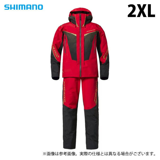 (c)【取り寄せ商品】 シマノ RA-140X (2XL／ブラッドレッド) リミテッドプロ ゴアテックス プロ レイン..