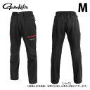 (c)【取り寄せ商品】 がまかつ GM3754 (M/ブラック×レッド) ストレッチボンディングフィッシングパンツ (フィッシングウェア/2024年秋冬モデル)...