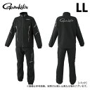 (c)【取り寄せ商品】 がまかつ GM3764 (LL/ブラック×ブラック) ソフトシェルスーツ (フィッシングウェア/2024年モデル) /がま磯