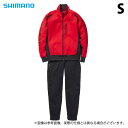 (c)【取り寄せ商品】 シマノ MD-111X (ブラッドレッド/S) リミテッドプロ スウェット スーツ (フィッシングウェア/2024年秋冬モデル) /24...