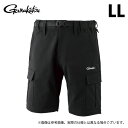 (c)【取り寄せ商品】 がまかつ GM3771 (LL/ブラック×ブラック) フィッシングショーツ(カーゴタイプ) (フィッシングウェア/2025年春夏モデル) /25SS 【Σ01】