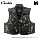 (c)【取り寄せ商品】 がまかつ GM2330 (M/ブラック×ゴールド) アルテマシールドプロ ショートハーフメッシュベスト (フィッシングベスト/2025年...
