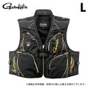 (c)【取り寄せ商品】 がまかつ GM2330 (L/ブラック×ゴールド) アルテマシールドプロ ショートハーフメッシュベスト (フィッシングベスト/2025年...