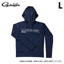 (c)【取り寄せ商品】 がまかつ GM3747 L/ブラック×ネイビー(MARINE BOX) サンシェードフーディTシャツ (フィッシングウェア/2025年春夏モデル) /25SS(4)