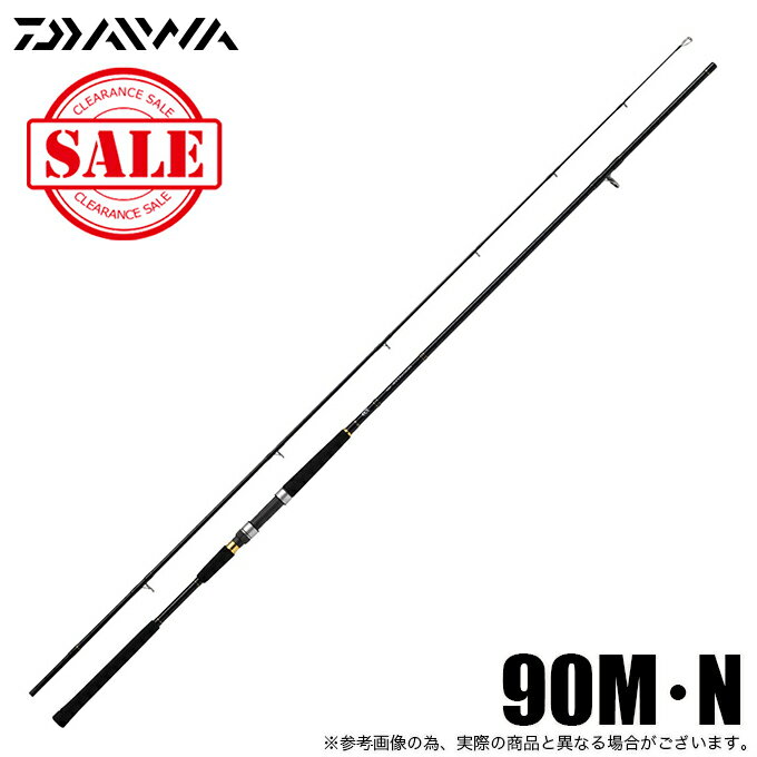 (5)【目玉商品】ダイワ 21 ジグキャスター 90M・N (2021年モデル) ショアジギングロッド /1s6a1l7e-rodのサムネイル
