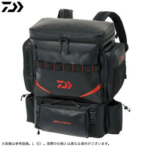 (c)【取り寄せ商品】 ダイワ システマサーフバッグ (E) M (E) ブラック (投げ用バッグ/2020年モデル)