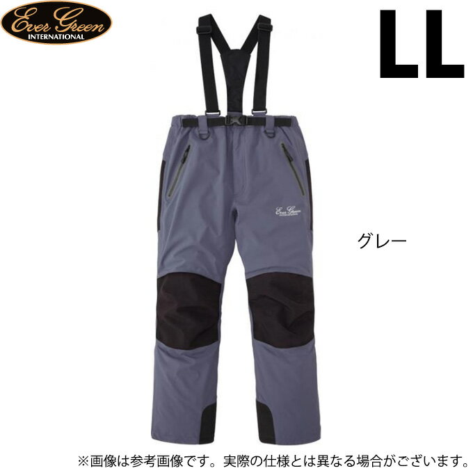 (c)【取り寄せ商品】 エバーグリーン EG ストレッチ・ロング レインパンツ (ダークグレー) (サイズ：LL..