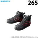 (c)【取り寄せ商品】 シマノ FS-085P (サイズ:265) ドライシールド ハイカットシューズ (3Dカットピンフェルト) (ブラック) (靴・シューズ) (22_S)