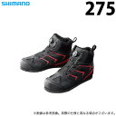 (c)【取り寄せ商品】 シマノ FS-085P (サイズ:275) ドライシールド ハイカットシューズ (3Dカットピンフェルト) (ブラック) (靴・シューズ) (22_S)(4)