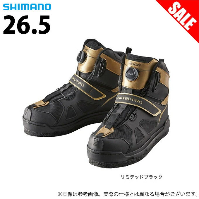 (7)【目玉商品】 シマノ FS-175U (26.5／リミテッドブラック) リミテッドプロ ゴアテックス ボアシューズ (靴・シューズ) /1s6a1l7e-ftw