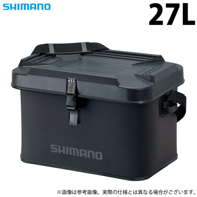 (c)【取り寄せ商品】 シマノ BK-002T (ブラック) (27L) EVA タックルバッグ(ハードタイプ) (鞄・バッグ／2021年モデル)　(22_S)