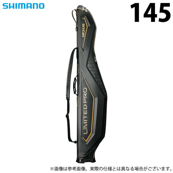 (c)【取り寄せ商品】 シマノ BR-111S (145) (リミテッドブラック) リミテッドプロ ロッドケース (バッグ・ケース) (22_S) 【Σ10】