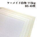 マーメイド(白物) 110kg B5 40枚 全60色 さざ波 フォルトマーク 中性紙 凸凹 画材 ペーパークラフト カード 装丁 箱 カラーバリエーション