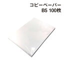 コピーペーパー B5 100枚|コピー用紙 ついで買いにオススメに!
