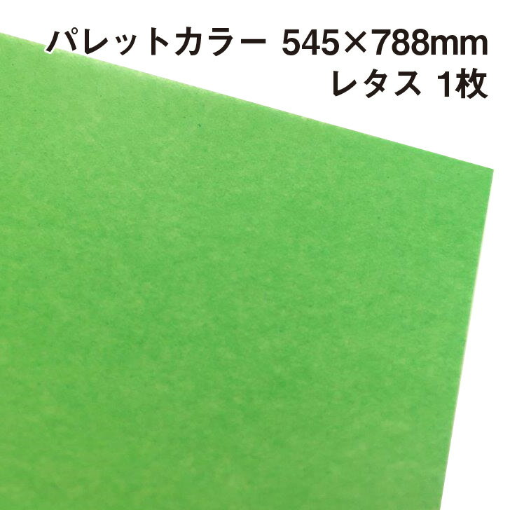 ラッピング用包装紙 パレットカラー レタス(A11) 1枚 545×788mm |ふわふわ エアリー 極薄 母の日 父の日