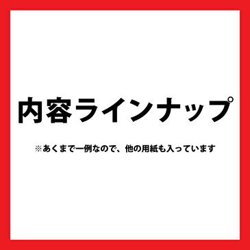 【期間限定クーポン配布中・ポイント10倍】B級品用紙詰め合わせ