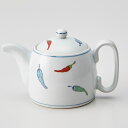 TAMAKI 和の器 ポット 赤絵唐辛子 マジック茶こし おしゃれ かわいい 和食器 和風 お茶 カフェ風 食洗機対応 電子レンジ対応 母の日 ギフト プレゼン...