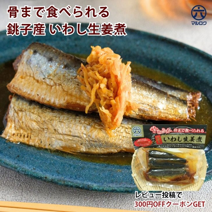 【送料無料】銚子産 いわし生姜煮 選べる 1袋~5袋 魚惣菜 ご飯のお供 常温保存 煮魚 煮つけ 食品 惣菜 和食 手軽 時短 おかず 詰め合わせ 仕送り 一人暮らし ギフト 長期保存 非常食 保存食 魚 レトルト いわし 介護食 お中元 キャンプ飯