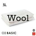 03BASIC 敷ふとん(固わた入り) ウール100% シングルロング キナリ BAKS522SL [ 敷き布団 シングル 羊毛敷布団 敷きふとん 敷布団 軽い...